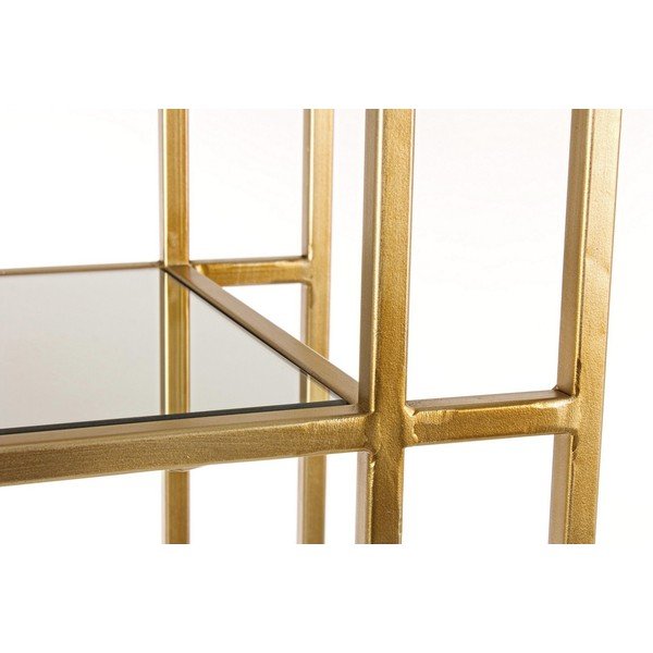 Zelta krāsas tērauda grāmatplaukts 68x172,5x28 cm Elenor – Bizzotto-image-4