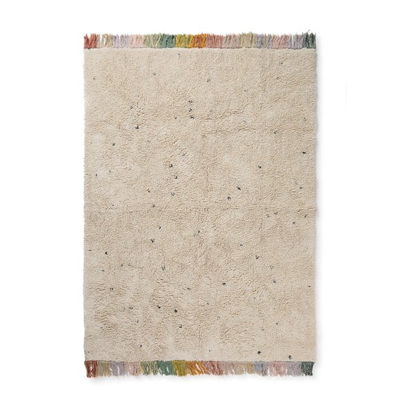Krēmkrāsas mazgājams/ar rokām darināts kokvilnas bērnu paklājs 170x240 cm Stardust – Lorena Canals