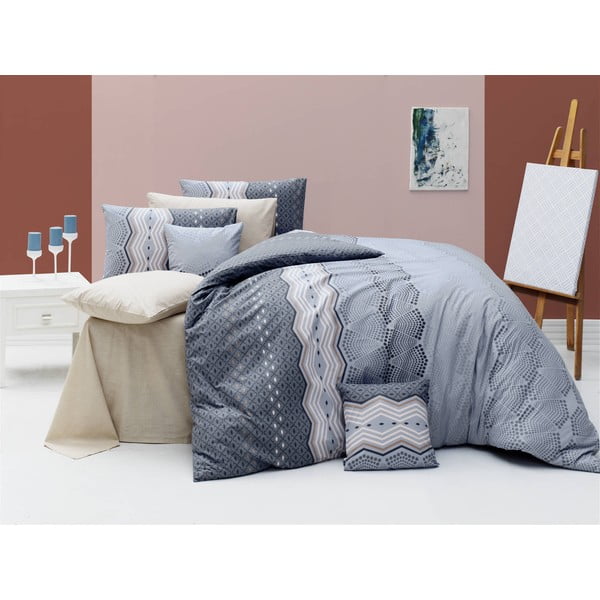Divvietīga gultas pārklājs Ekinoks Grey, 200 x 220 cm