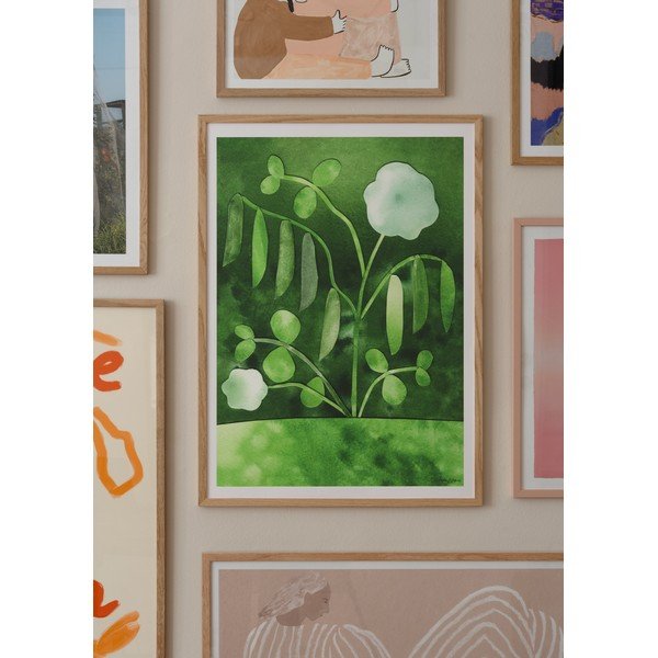 Plakāts 50x70 cm Peas in Bloom – Anna Ravn Bjørn – The Poster Club-image-1