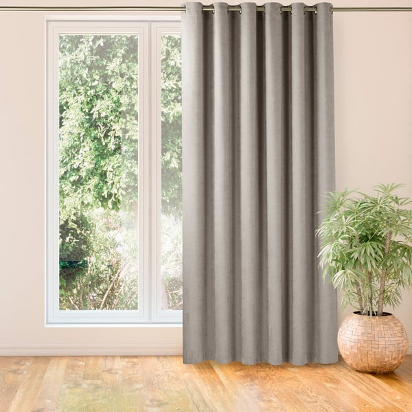 Gaiši brūns aizkars 140x225 cm Milana – Homede-image-4