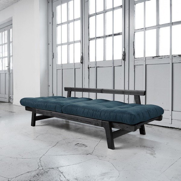 Dīvāns gulta Karup Step Black/Deep Blue-image-3