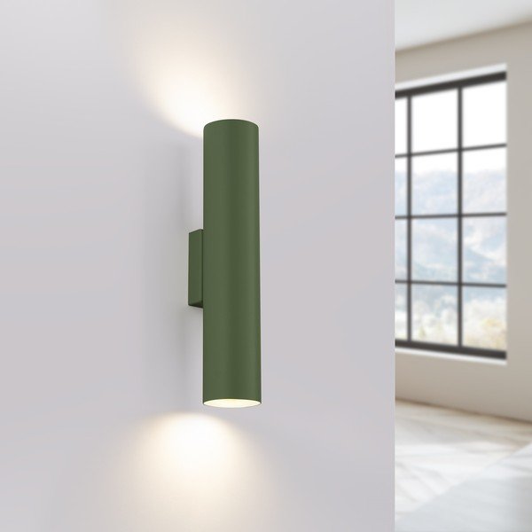 Zaļa sienas lampa Castro – Sollux-image-1
