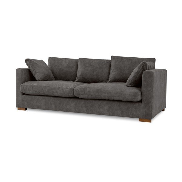 Antracīta pelēks dīvāns 220 cm Comfy – Scandic-image-2