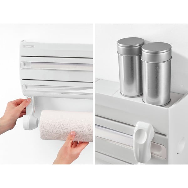 Sienas plastmasas turētājs virtuves dvieļiem PARAT F2 – LEIFHEIT-image-1