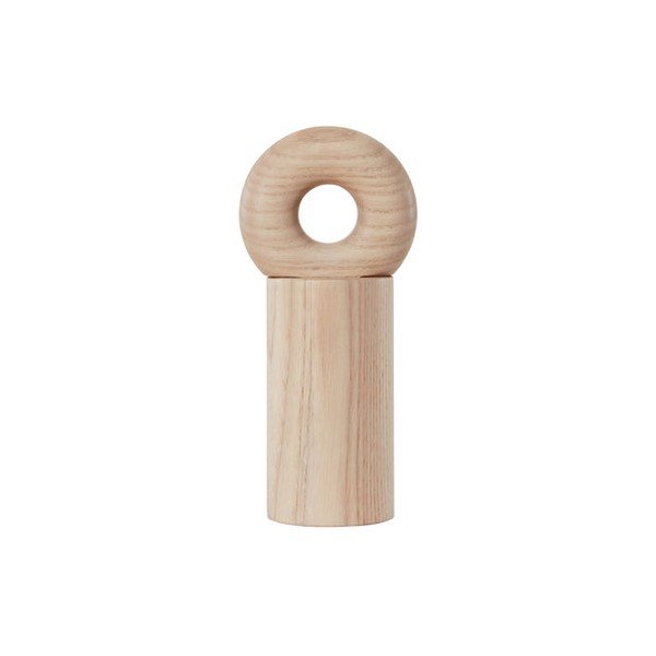 Dabīga toņa koka sāls un piparu dzirnaviņas Hoop – OYOY Living Design