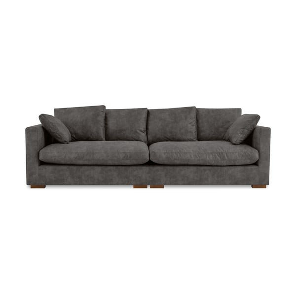 Antracīta pelēks dīvāns 266 cm Comfy – Scandic