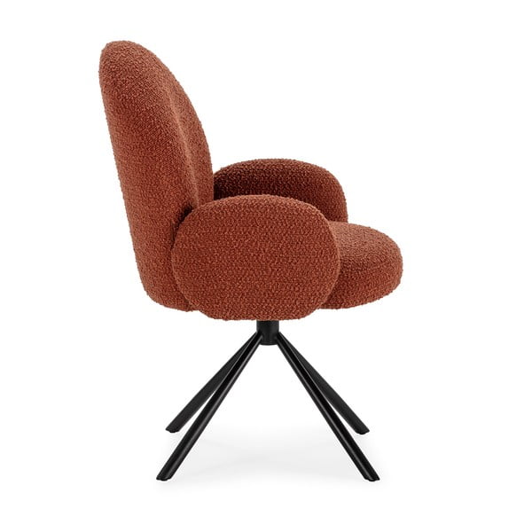 Ķieģeļu sarkans atpūtas krēsls Dario – Marckeric-image-3