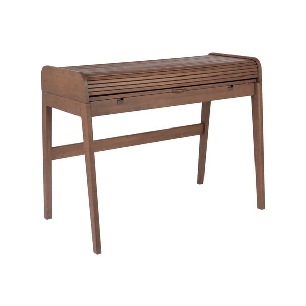 Brūns rakstāmgalds ar izvelkamu virsmu Zuiver Barbier-image-2