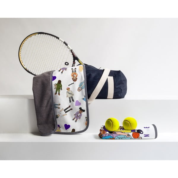 Kokvilnas bērnu dvielis 45x70 cm Unique United – Playmobil-image-1