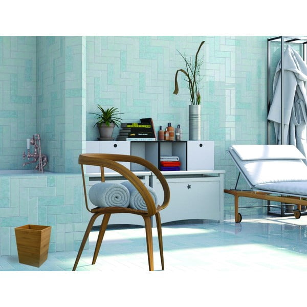 Dabīga toņa bambusa atkritumu tvertne 3 l – MSV-image-1