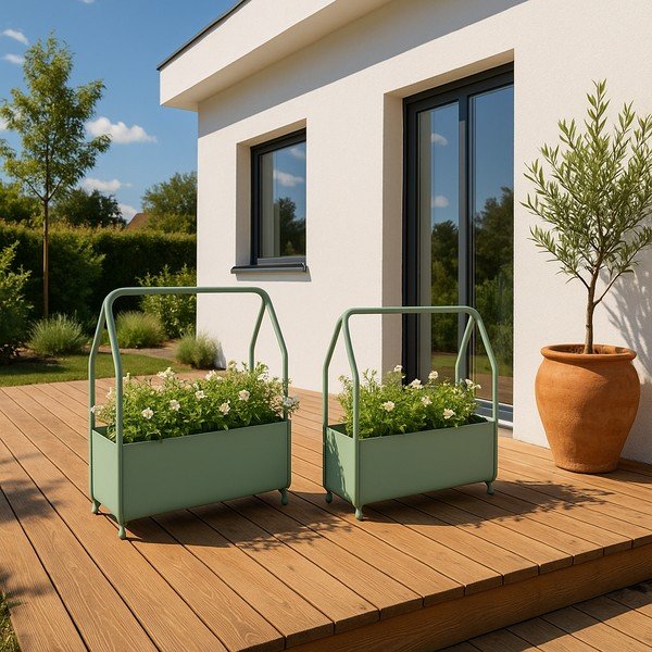 Puķu kaste 52 cm Keyra – Bizzotto-image-1