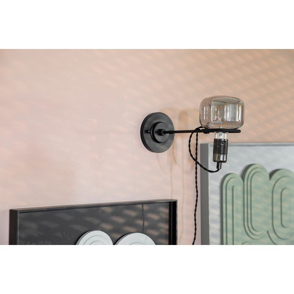 Melna LED sienas lampa Hazy – Zuiver-image-3