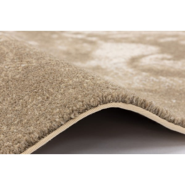 Bēšs vilnas paklājs 200x300 cm Damask – Agnella-image-2