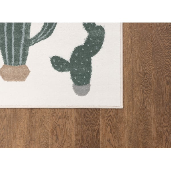 Zaļš/ziloņkaula krāsas bērnu paklājs 80x150 cm Cacto Malachite – FD-image-3