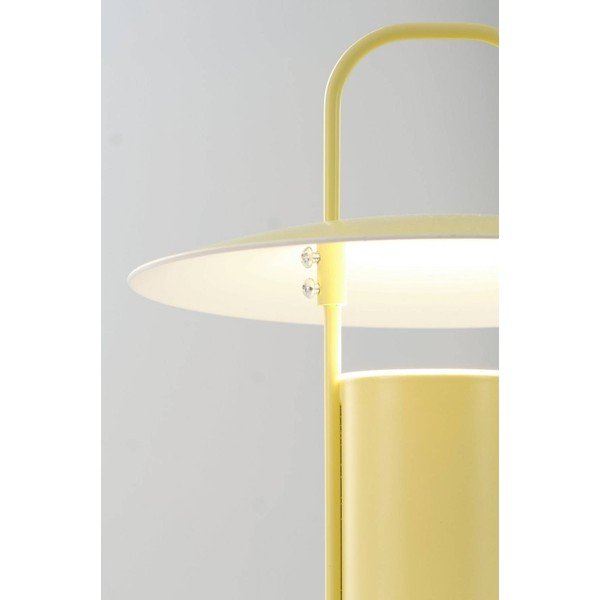 Dzeltena metāla LED galda lampa ar regulējamu spilgtumu (augstums 24 cm) Venna – Jotex-image-3