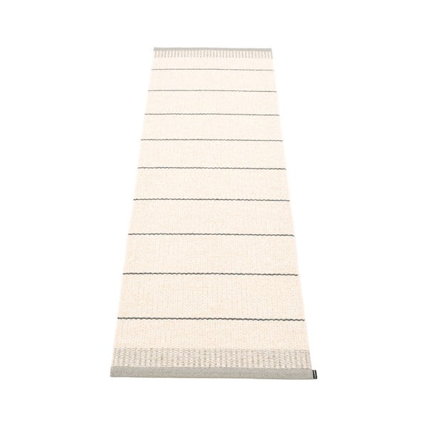 Gaiši pelēks/krēmkrāsas iekštelpu un āra celiņa paklājs 60x200 cm Belle Warm Grey – Pappelina