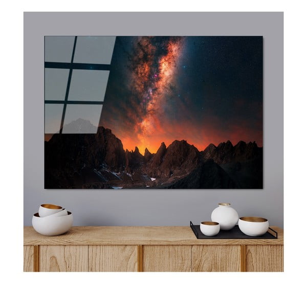 Stikla glezna 100x70 cm Night Sky – Wallity-image-2