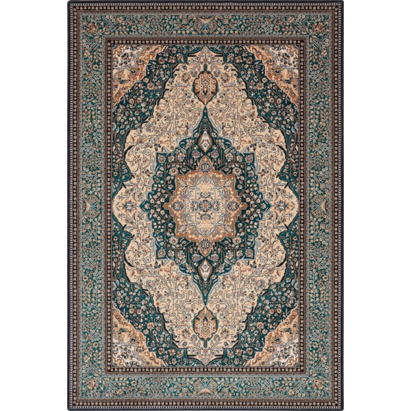 Zaļš vilnas paklājs 160x240 cm Charlotte – Agnella