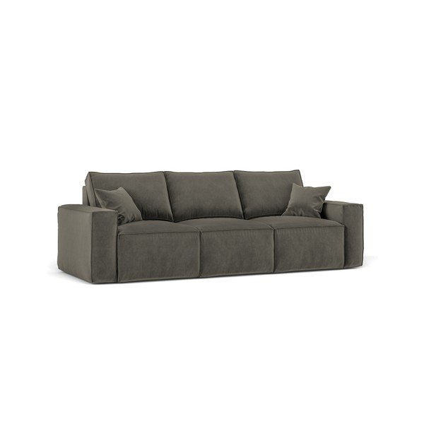Tumši pelēks dīvāns Cosmopolitan Design Florida, 245 cm-image-2