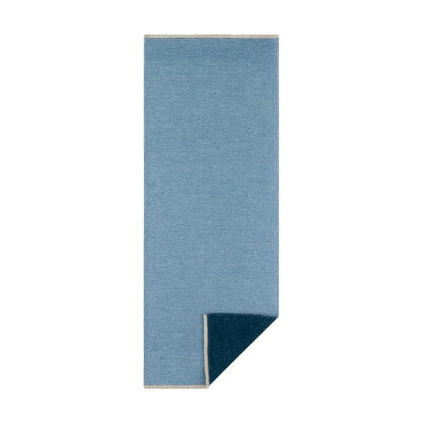 Zils divpusējs paklājs Hanse Home Duo, 80 x 200 cm