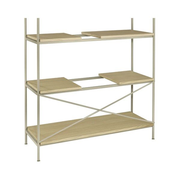 Dabīga toņa plaukts ar ozolkoka imitāciju 105x170x40 cm Sukoya – Blomus-image-3