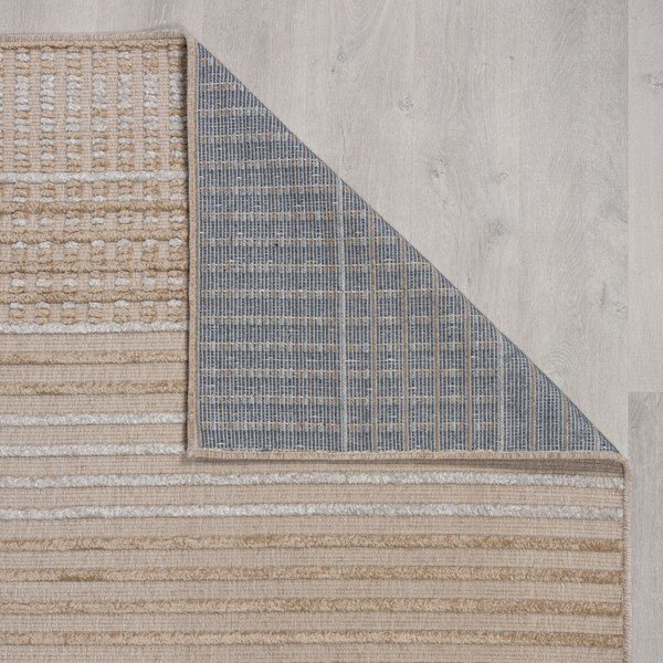 Bēšs mazgājams paklājs no šenila 200x320 cm Elton – Flair Rugs-image-3