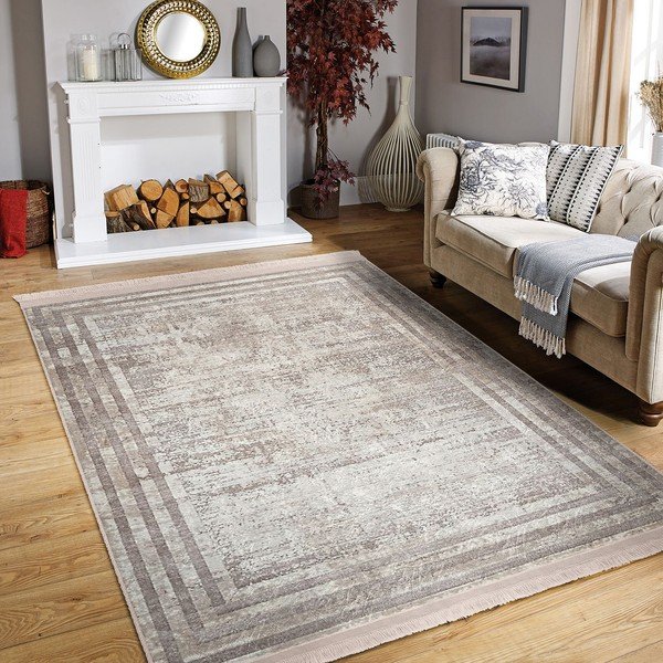Bēšs paklājs 80x200 cm – Mila Home-image-1