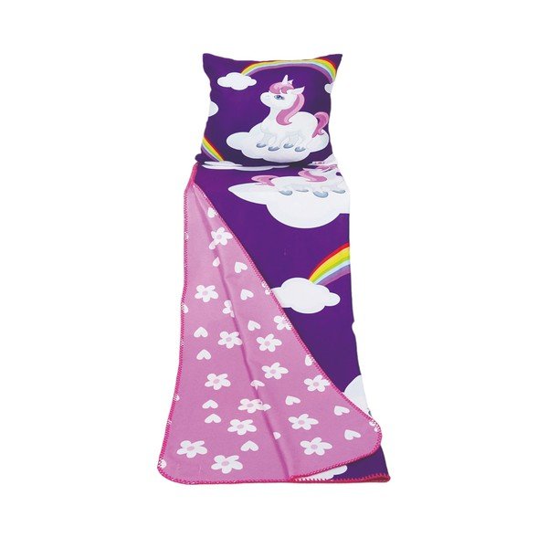 Rozā/violeta bērnu sega 85x125 cm – OYO kids