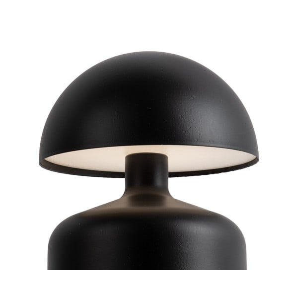 Melna LED galda lampa (augstums 15 cm)  Impetu  – Leitmotiv-image-3