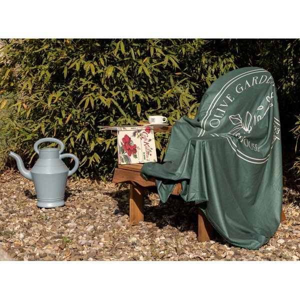 Zaļš piknika pleds 130x180 cm – Esschert Design-image-1