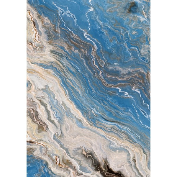 Zili vannas istabas paklājiņi (2 gab.) 60x100 cm – Foutastic-image-2