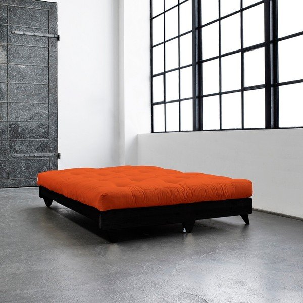 Dīvāns gulta Karup Fresh Wenge/Orange-image-2
