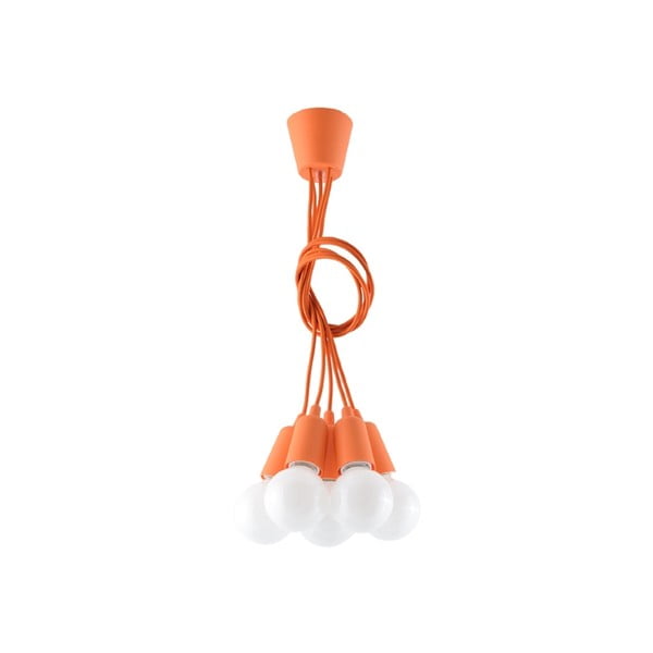 Oranža piekaramā lampa ø 25 cm Rene – Nice Lamps