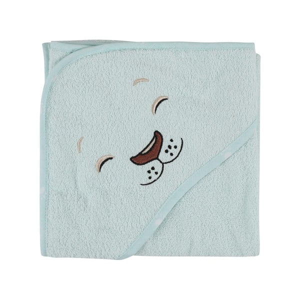 Piparmētru zaļš kokvilnas bērnu halāts 1–2 gadu vecumam Aslan – Foutastic-image-2