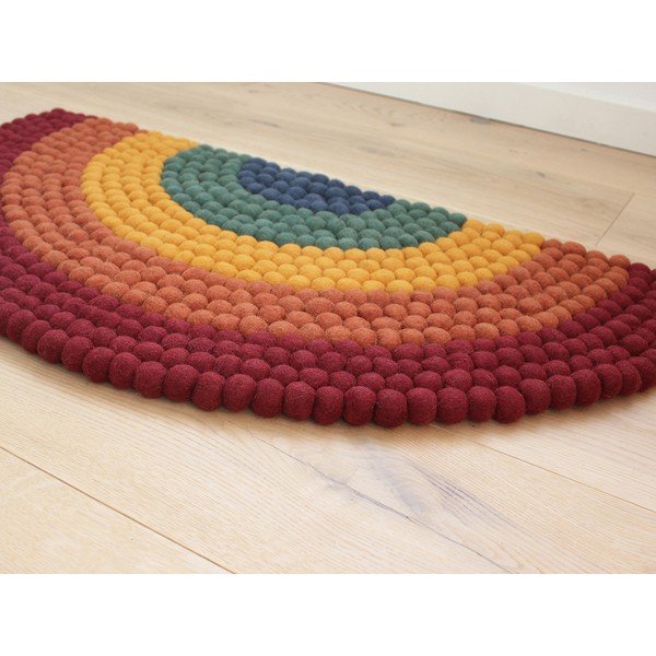 Wooldot Ball Rugs Rainbow Multi paklājs-image-1