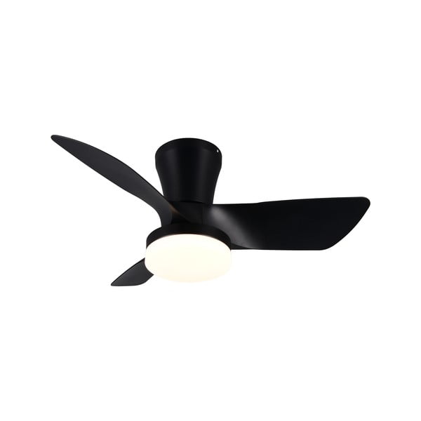 Melna LED griestu lampa Randers – Trio-image-2