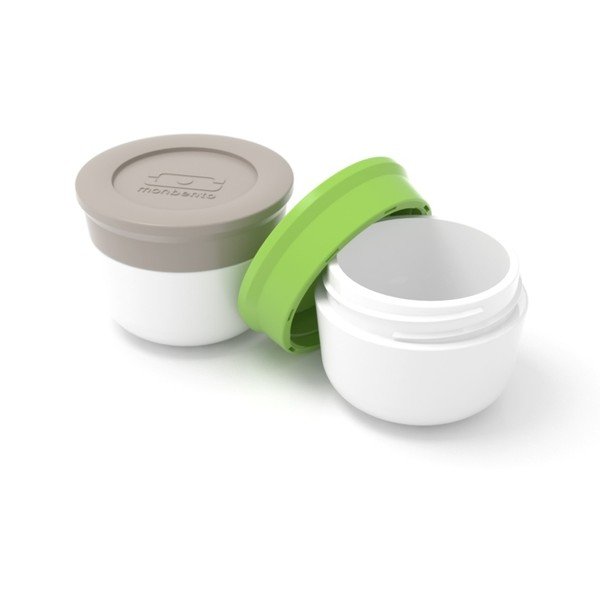 Zaļas un pelēkas krāsas Monbento tempļa kausējamās bļodas komplekts-image-1
