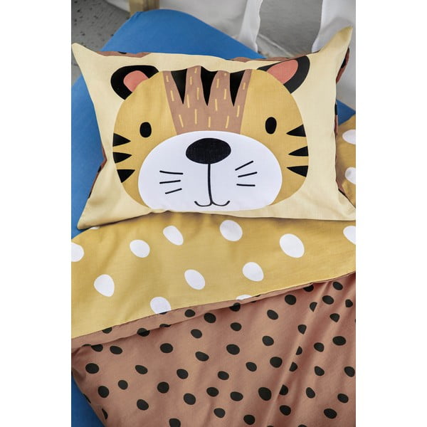 Kokvilnas bērnu gultas veļa 100x135 cm Tiger – Bonami Selection-image-4