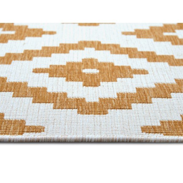 Okera dzeltens/balts āra paklājs 200x290 cm Malta – NORTHRUGS-image-3