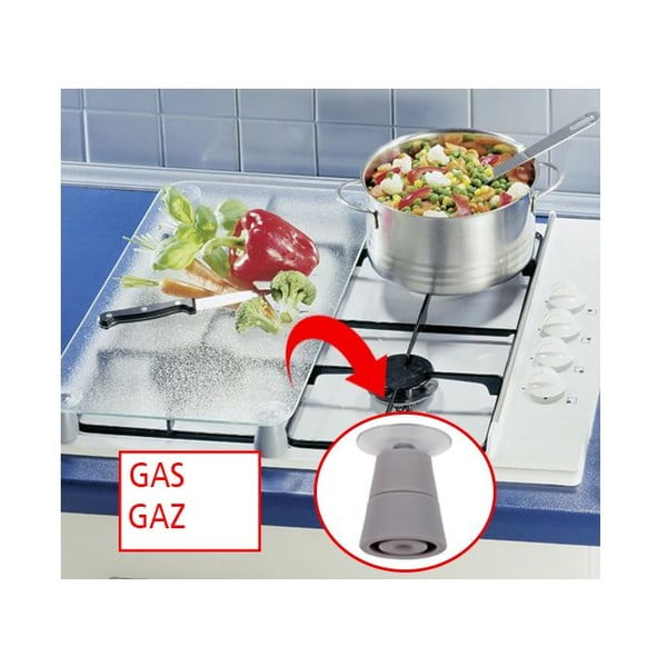 Stikla aizsargplāksnes plītij (2 gab.) Wenko Caprese, 52 x 30 cm-image-2