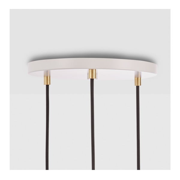 Balta/dabīga toņa piekaramā lampa ar regulējamu spilgtumu ø 25 cm – tala-image-4