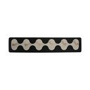 Melns sienas pakaramais 60 cm Rizar  – PT LIVING