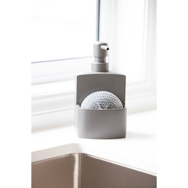 Salvijas zaļš polirezīna ziepju dozators 250 ml Essentials – Ladelle-image-1