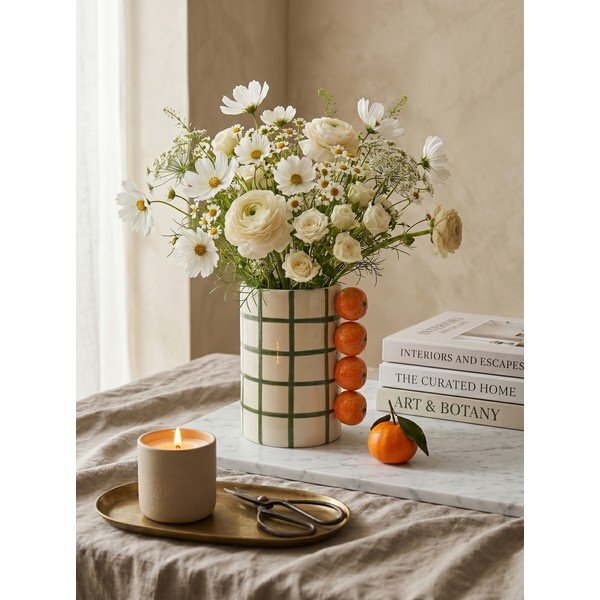 Keramikas vāze (augstums 20 cm) Zeyra – Yes Everyday-image-1