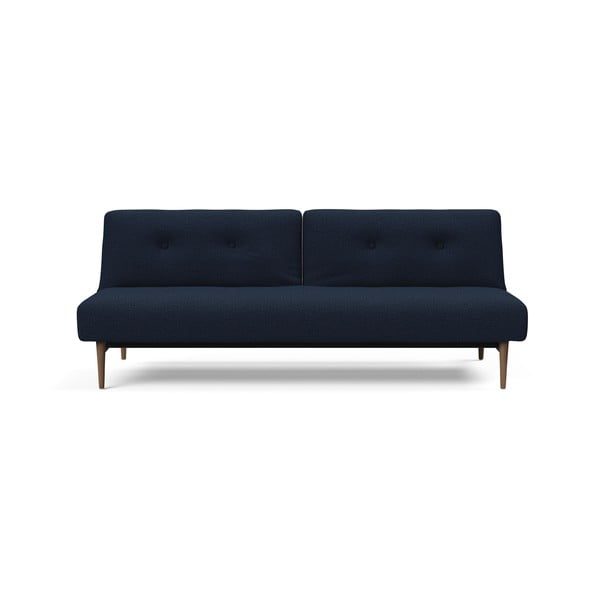 Tumši zils izlaižams dīvāns Innovation Ample Mixed Dance Blue, 90 x 210 cm