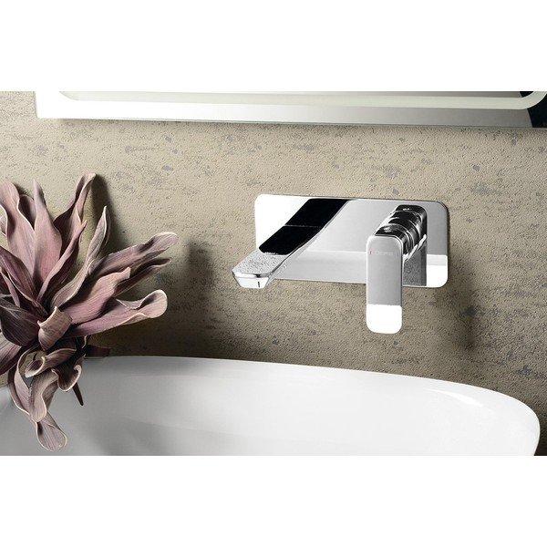 Matēti melns iebūvēts jaucējkrāns izlietnei (ar 1 izvadu) Spy – Sapho-image-1