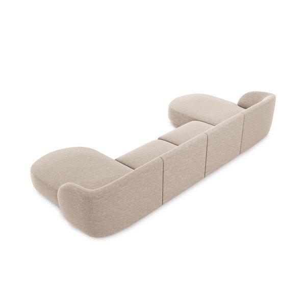 Bēšs stūra dīvāns Miley – Micadoni Home-image-4