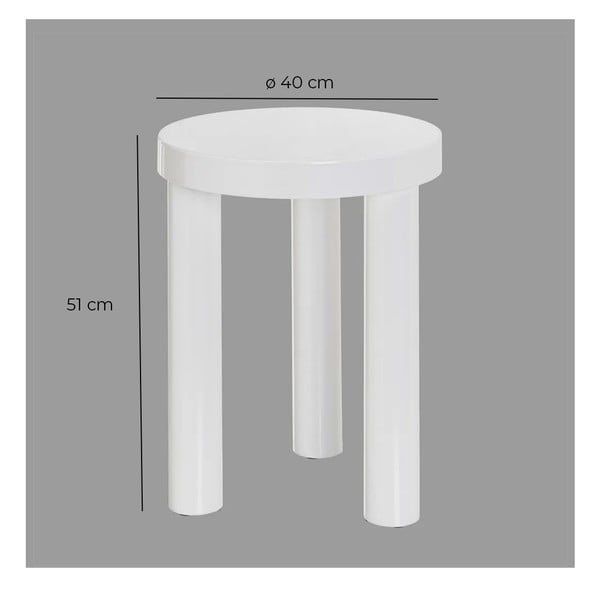 Apaļš sānu galdiņš ø 40 cm Dórica – Casa Selección-image-3