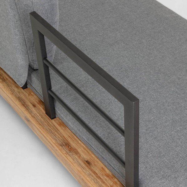 Pelēks dārza mēbeļu komplekts Kave Home Zalika-image-1